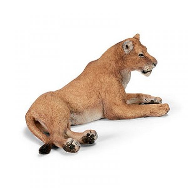 Figurine Lion : Femelle couchée - Schleich-14375