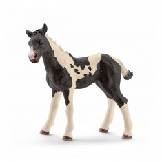 Pinto Foal Figurine