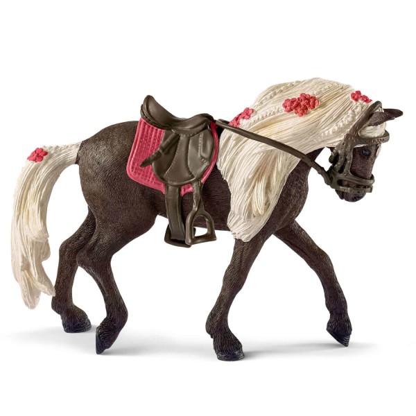 Figura de caballo: Yegua de las Montañas Rocosas Espectáculo ecuestre - Schleich-42469