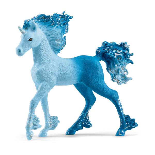 Bayala Figurine: Unicorn Foal of Fire and Water Elementa - Schleich-70758