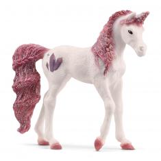 Bayala figurine: Collectible unicorn: Amethyst