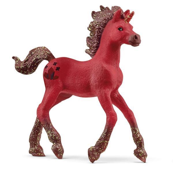 Figura Bayala: Unicornio de colección: Granate - Schleich-70767