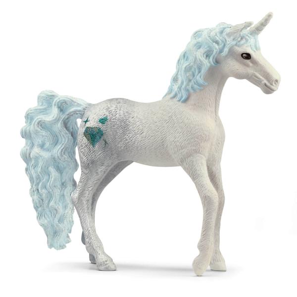 Figura Bayala: Unicornio de colección: Diamante - Schleich-70768