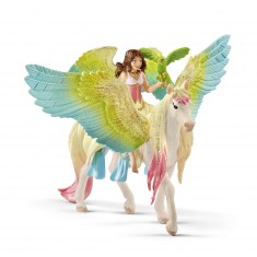Bayala figurines: Fairy Surah with a sparkling pegasus