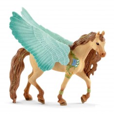 Bayala figurine: jeweled Pegasus stallion