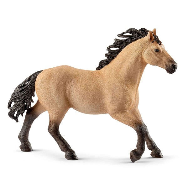 Figurine cheval : Étalon Quarter horse - Schleich-13853