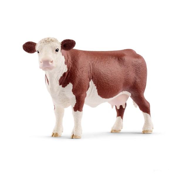 Hereford Cow Figurine - Schleich-13867