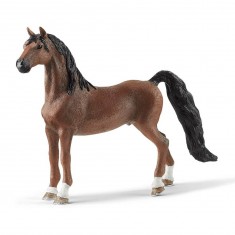 Figurilla: Caballo castrado americano de silla de montar