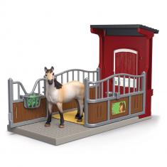 Box with Mustang mare