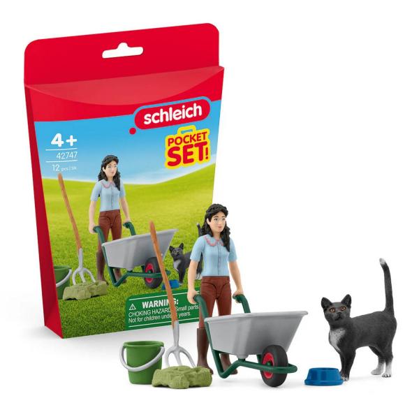 Mini Monde - Emily prend soin des animaux - Schleich-42747