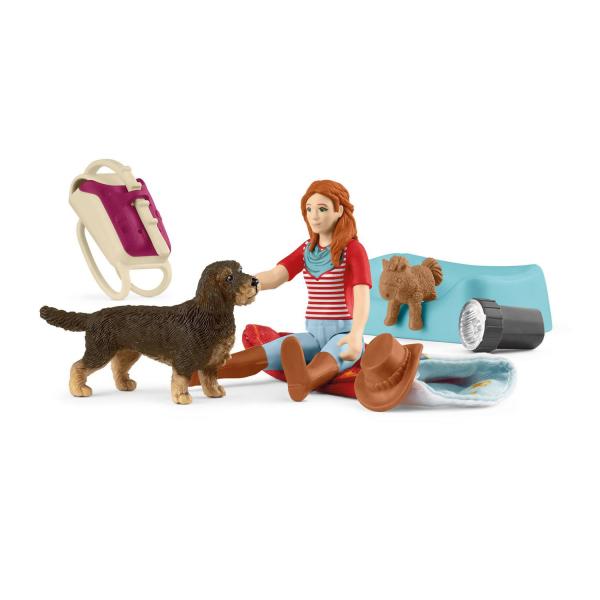 Horse Club Sleepover Playset with Hannah - Schleich-42748