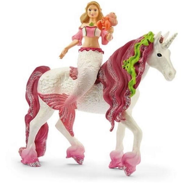 Figura Bayala: Sirena Feya en unicornio marino - Schleich-70593