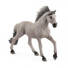 Figura de caballo: semental Mustang Sorraia