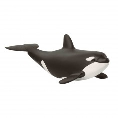 Young orca figurine
