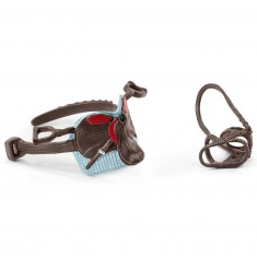 Accessories for Horse Figurine: Horse Club Hannah & Cayenne saddle and bridle