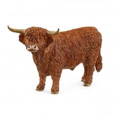 Figurine Taureau highland