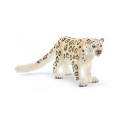 Estatuilla de leopardo de las nieves