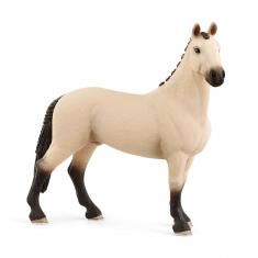 Figurine cheval : Hongre hanovrien aubère 