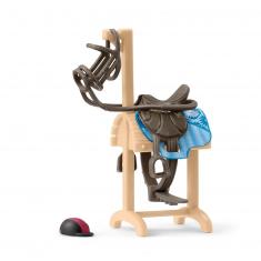 Horse Club Saddle Holder and Bridle Trolley Accessory