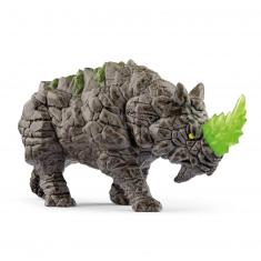 Figura de Eldrador: Rinoceronte de piedra