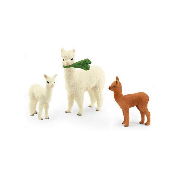 Figuras: familia de alpacas - Schleich-42544