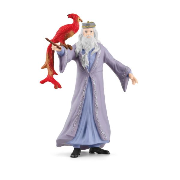 Figurines Harry Potter™: Albus Dumbledore™ et Fumseck - Schleich-42637