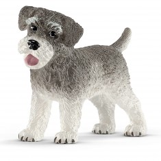 Figurine chien : Schnauzer nain