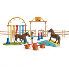 Agility training for pony