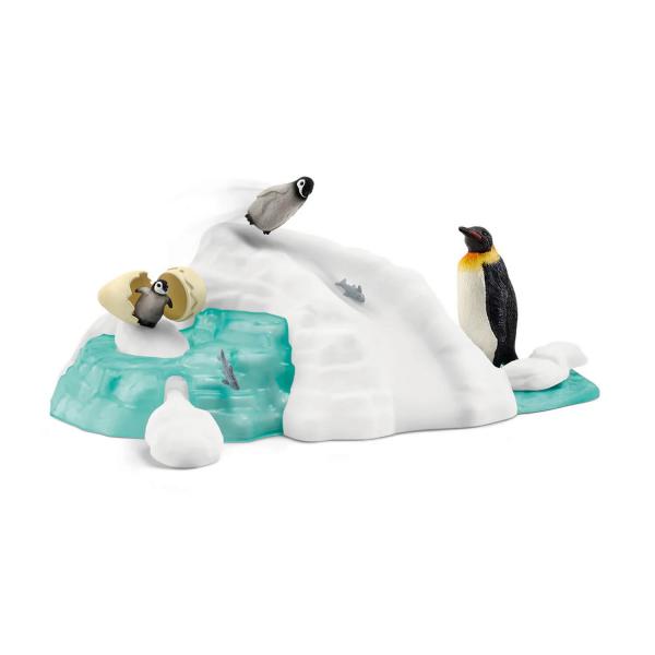 Famille pingouin sur la banquise - Schleich-42661