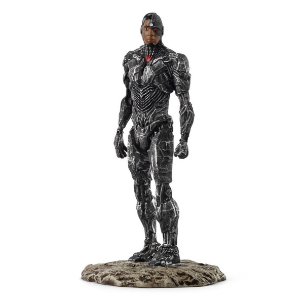 Figurine super-héros : Justice League : Cyborg - Schleich-22566