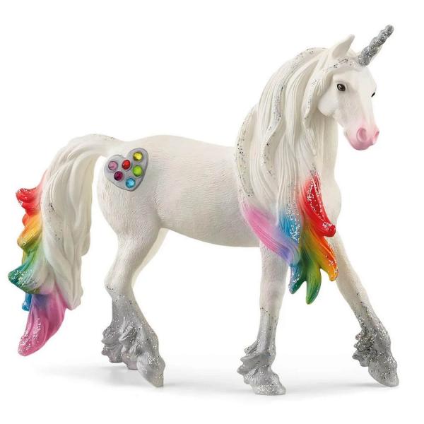 Bayala-Figur: Regenbogen-Einhorn, männlich - Schleich-70725