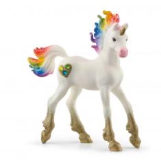 Bayala-Figur: Regenbogen-Einhorn, Fohlen