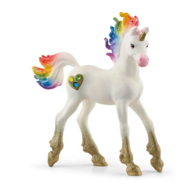 Bayala-Figur: Regenbogen-Einhorn, Fohlen - Schleich-70727