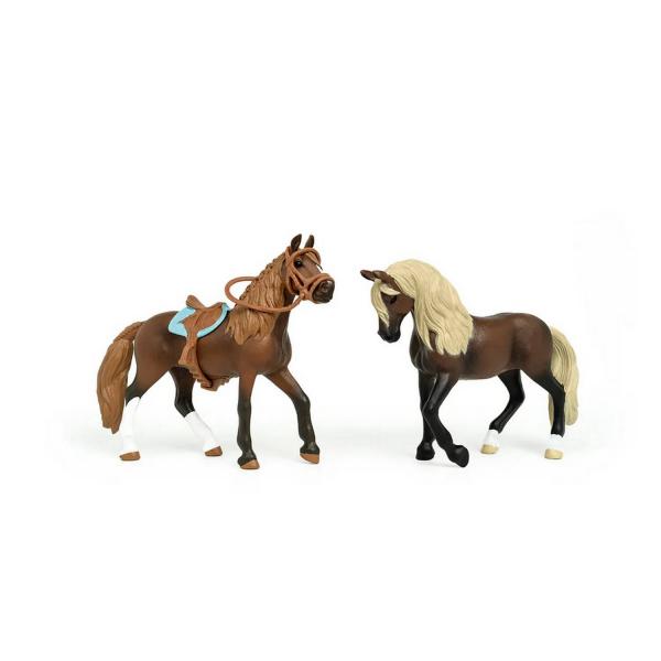  Figuras: CLUB DEL CABALLO Paso Peruano - Schleich-42738