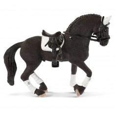 Friesian stallion figurine equestrian competition