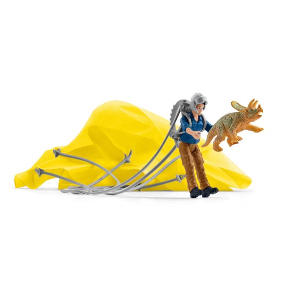 Dinosaur figurines: Parachute rescue - Schleich-41471