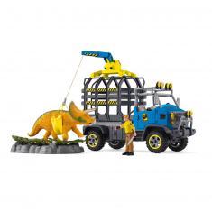  Dinosaurierfiguren: Dino-Transportmission