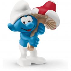 Smurf figurine: Smurf with lucky charm