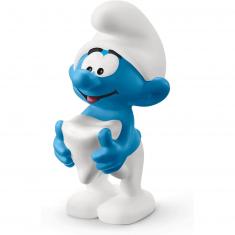 Smurf figurine: Smurf with tooth