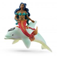 Bayala figurines: Isabelle and her dolphin