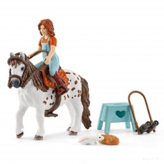 Horse Club figurines: Mia and Spotty