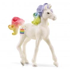 Figurine Bayala : Licorne Rainbow Cake