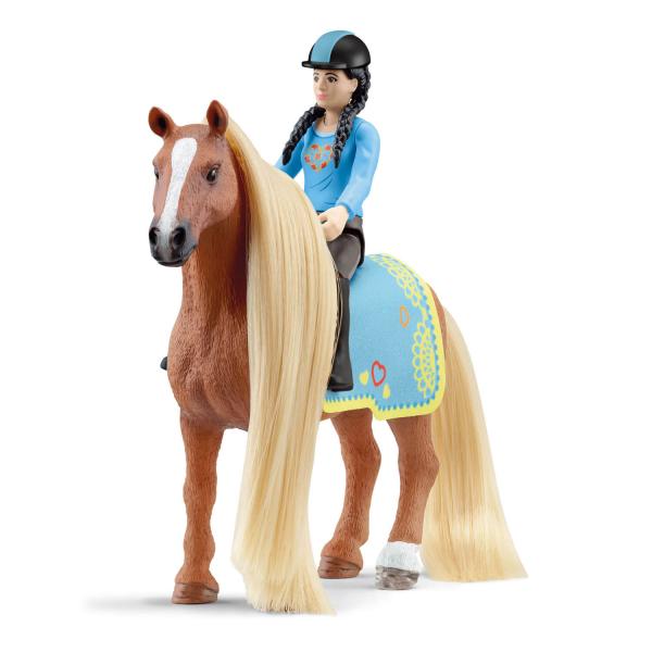 Figuras Horse Club - Las bellezas de Sofia: Kim y Caramelo - Schleich-42585