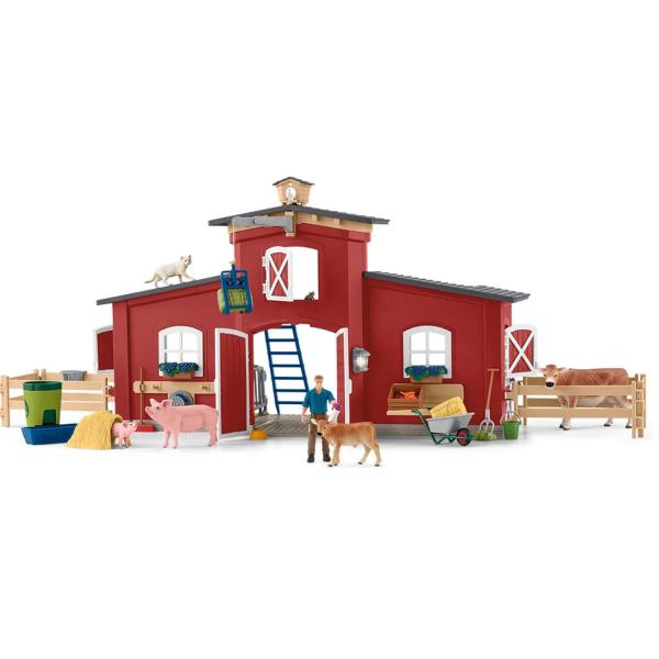 Beschädigte Schachtel: Farm World American Ranch - Schleich-Ranch