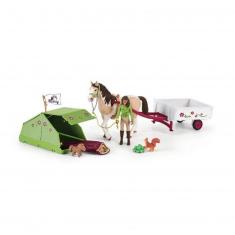 Horse Club figurine: Sarah's campsite stay