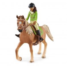 Horse Club Figur: Sarah & Mystery