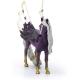 Miniature Figurine licorne jument : Pégase des étoiles