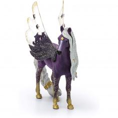 Mare unicorn figurine: Pegasus of the stars