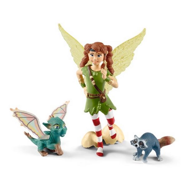 Figura Bayala: Marween con Nugur y Piuh - Schleich-70581