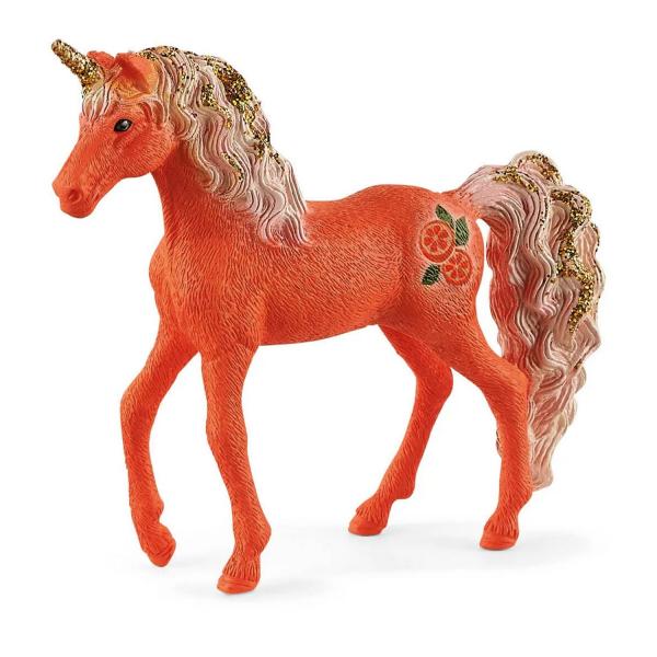 Bayala-Figur: Orangefarbenes Einhorn - Schleich-70707